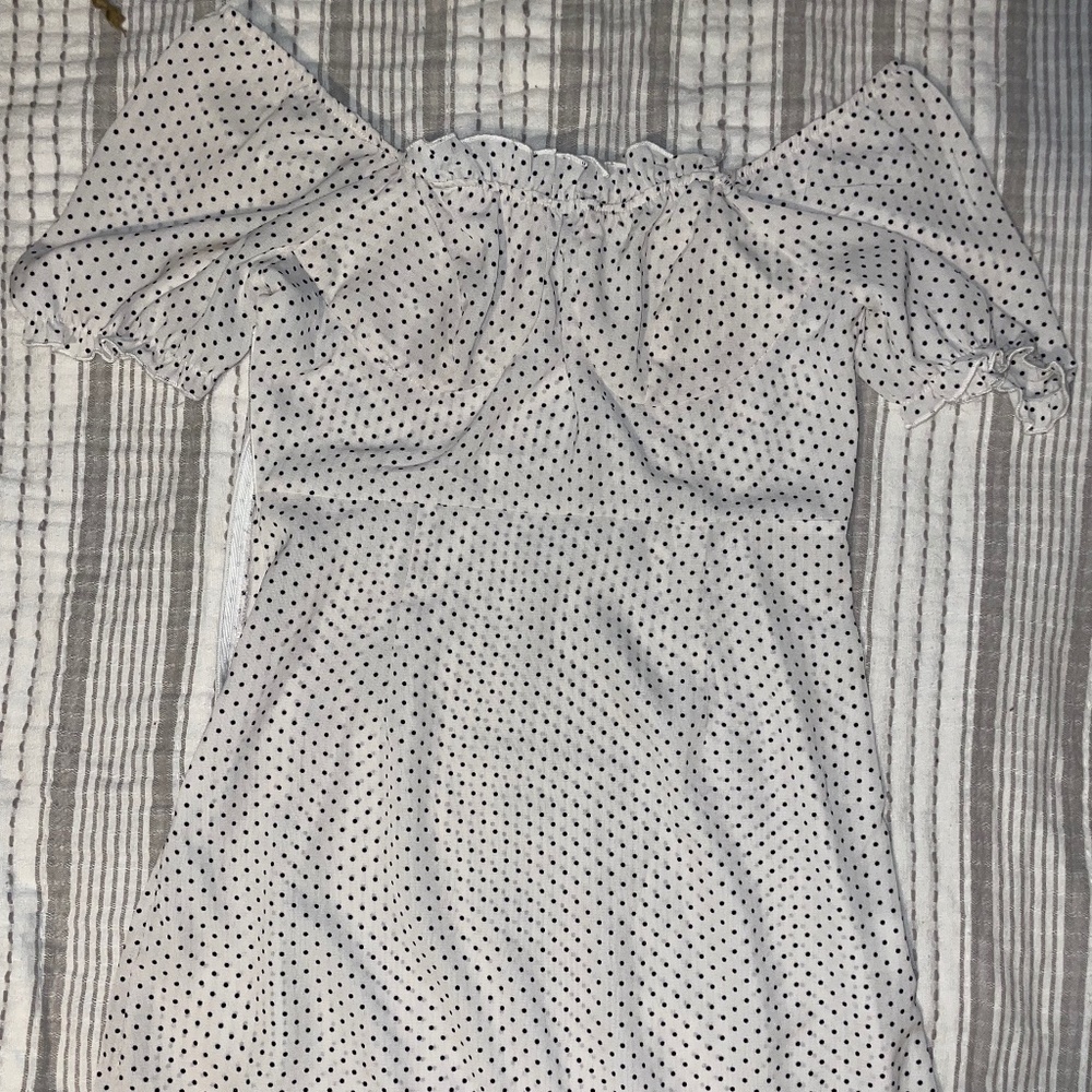 Polka Dot Mini Dress